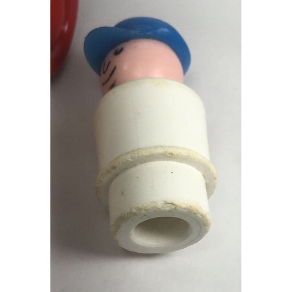 RARE Playskool Vintage 1988 Go Go Gears Race Car Vehicle Push and Go w Driver - Picture 10 of 12